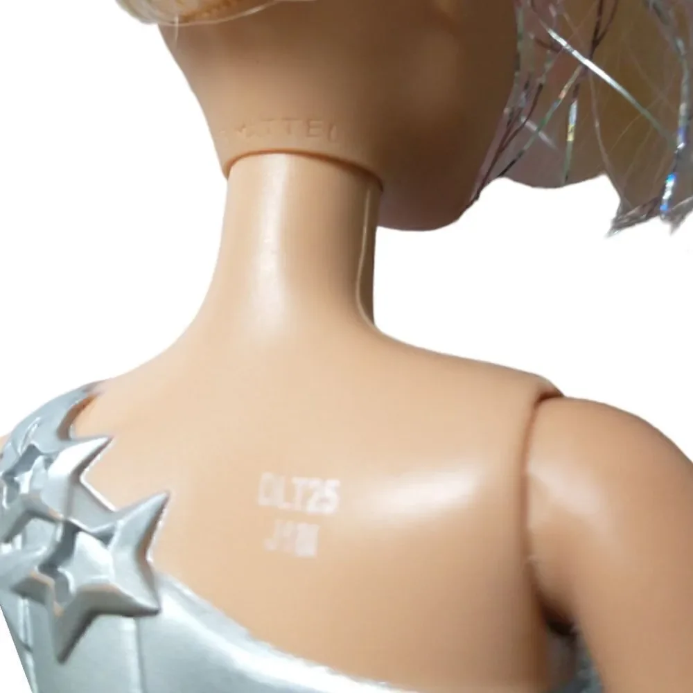 Barbie Starlight Galactic Adventure Doll Silvery No Clothes Sparkly Hair 2013. C